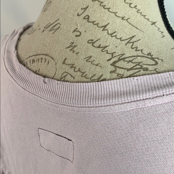 Current/Elliot Ruffle Sweatshirt Lilac - Picture 7 of 9